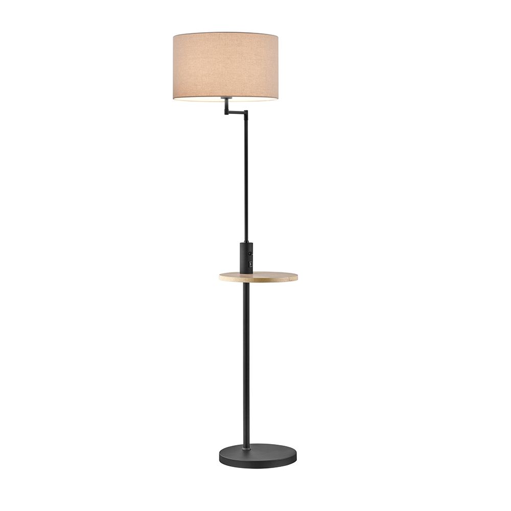 Lampade: Stehleuchte, Stoffschirm, 160 cm Höhe – Nuovo (secondo la descrizione) da Kreuzlingen venduto da Smart-Light 7