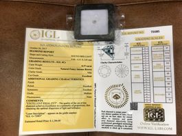 0,4 Karat Diamant inkl IGL Zertifikat - Vers. Wert 1186 CHF
