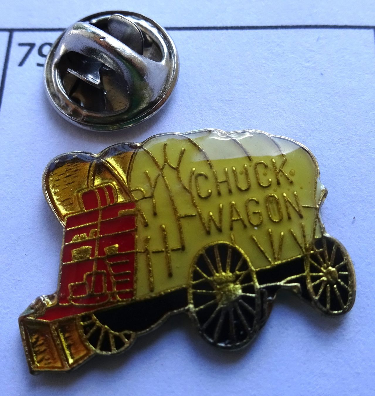 Plaquettes & Badges: Pin  CHUCK WAGON Wildwest – D'occasion à Utzenstorf par BUtter81