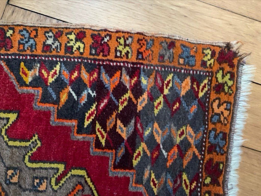 Teppiche: Yastik, kl. Teppich, Wolle geknüpft – Gebraucht aus Basel von Defne 5