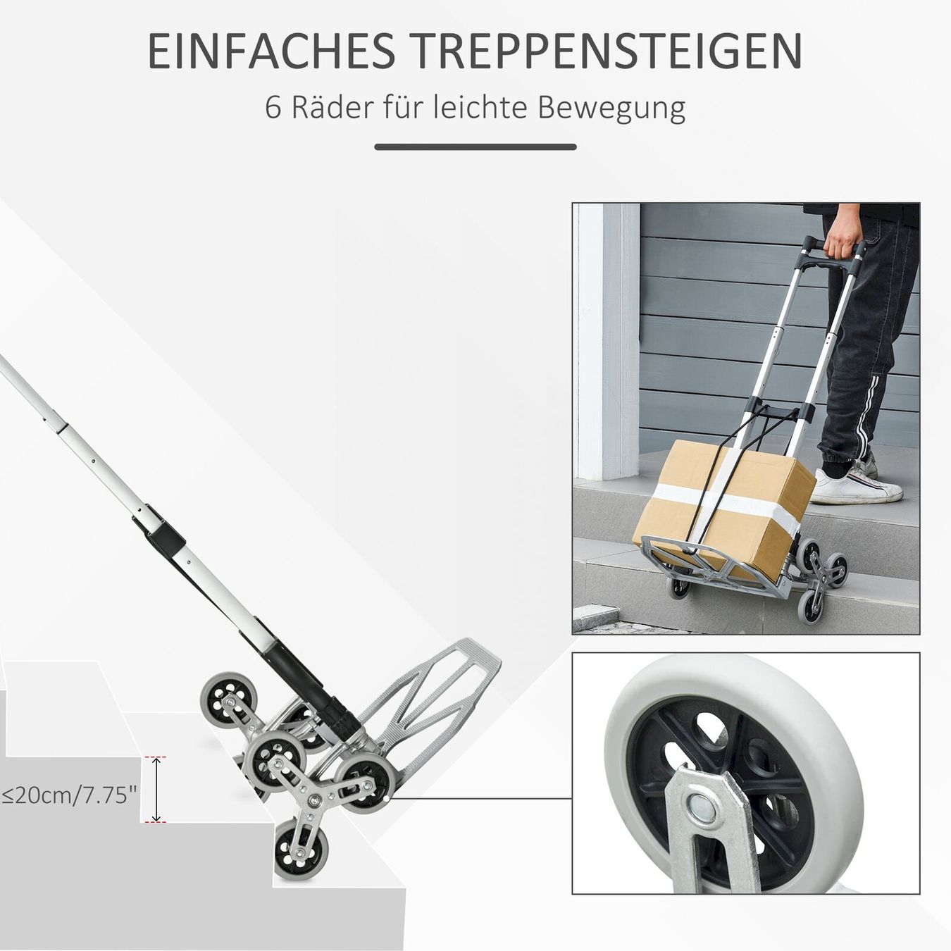 Autre stockage et transport: DURHAND Klappbarer Treppensteiger – Neuf avec emballage d'origine à Bottighofen par zaap 5
