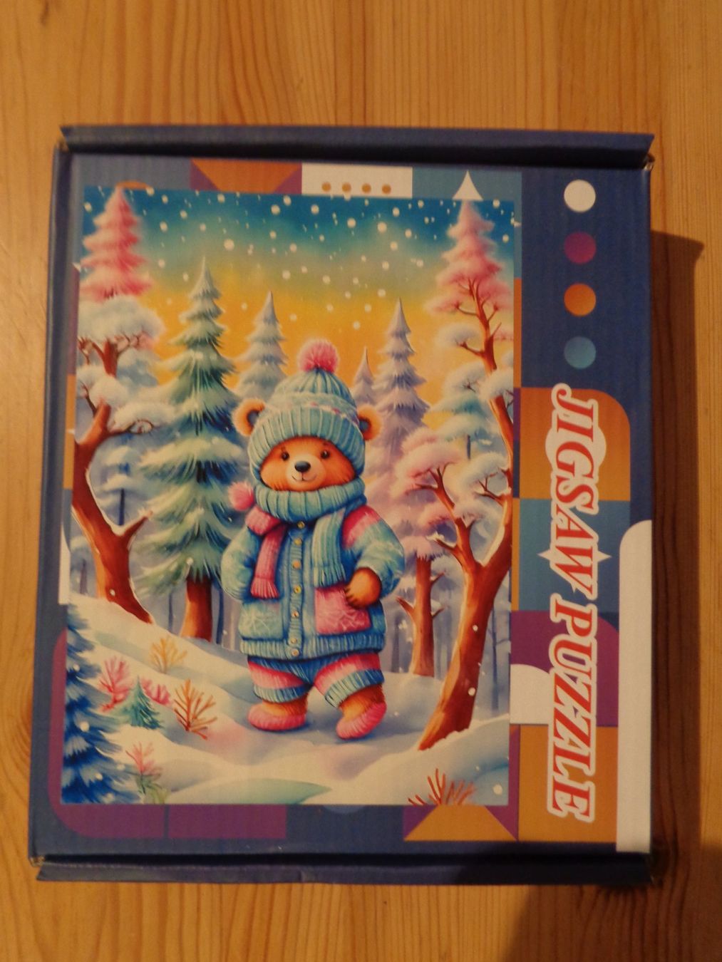 Puzzle: Puzzle 1000 Teile Winterbär – Usato da Dietikon venduto da chroetli77