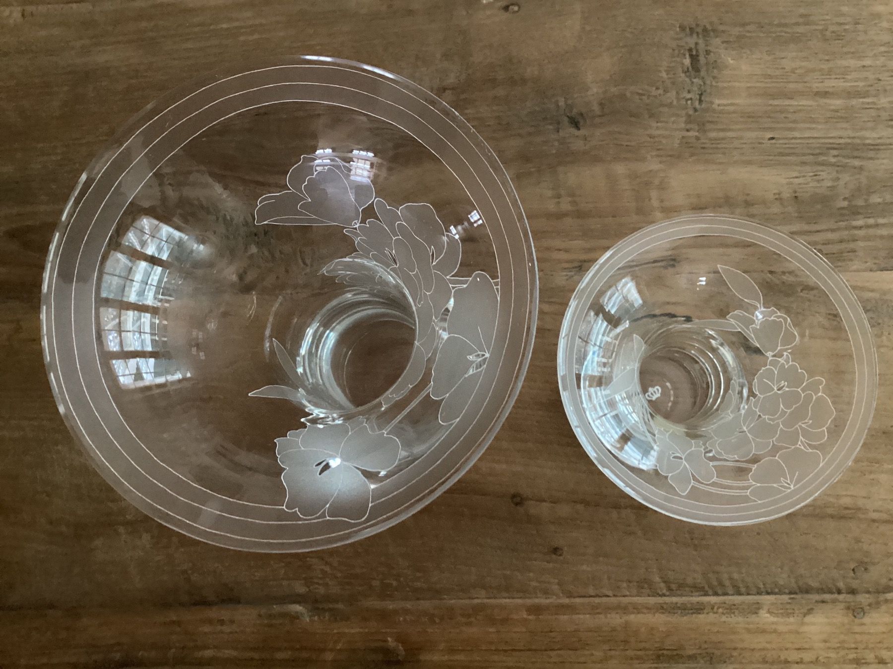 Vasi & Recipienti: Theresienthal, 2 Glasvasen - Leonard – Usato da Salenstein venduto da Esprit57 1