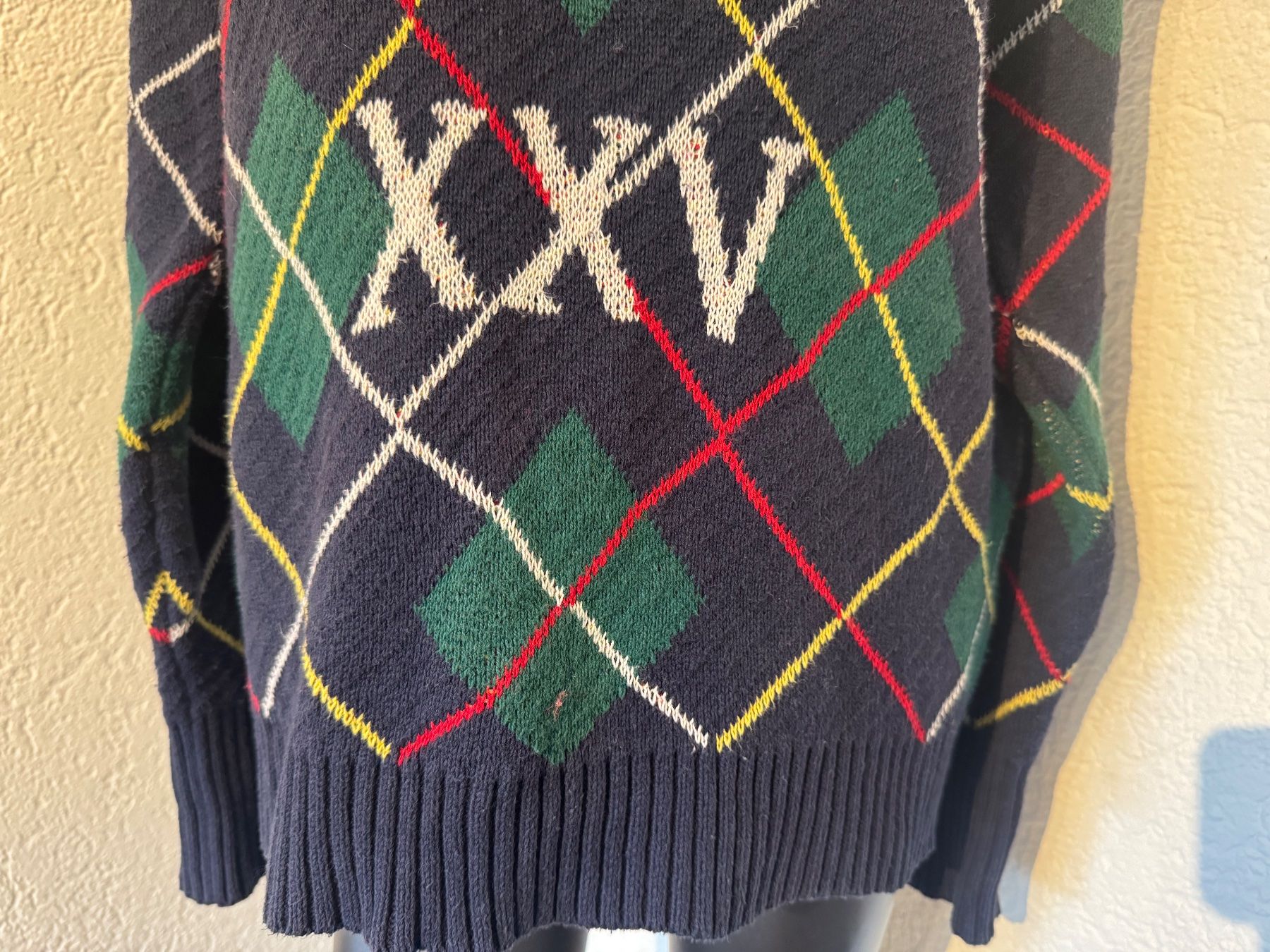 Maglioni & Felpe: Klassischer Argyle Pullover Gr L XL – Usato da Frenkendorf venduto da Style365 5