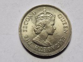 Hong Kong -5 Cents 1963 Unc.
