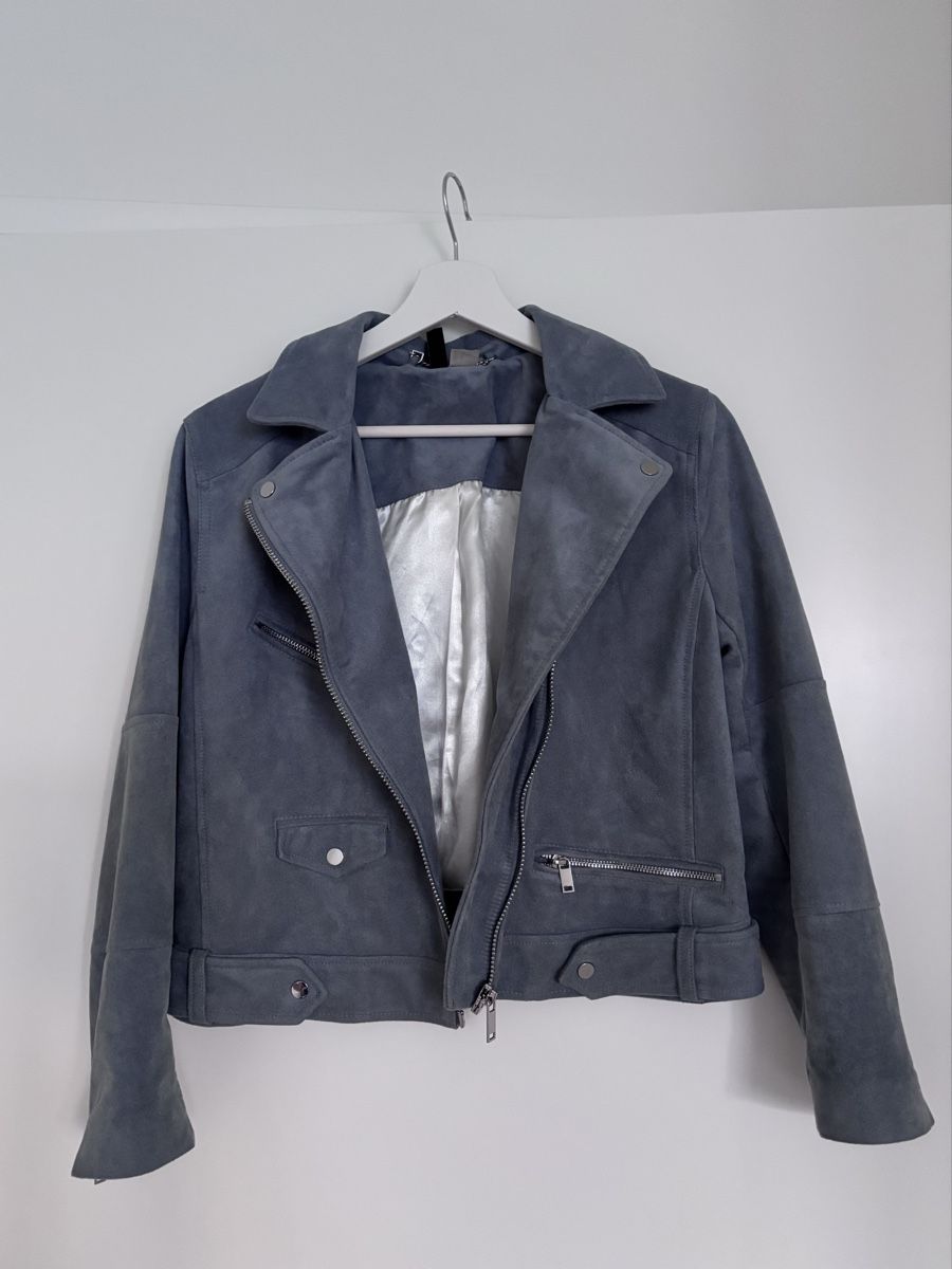 H&M Giacche: H&M Blaue Jacke | Grösse L – Nuovo (secondo la descrizione) da Winterthur venduto da art_5l9v