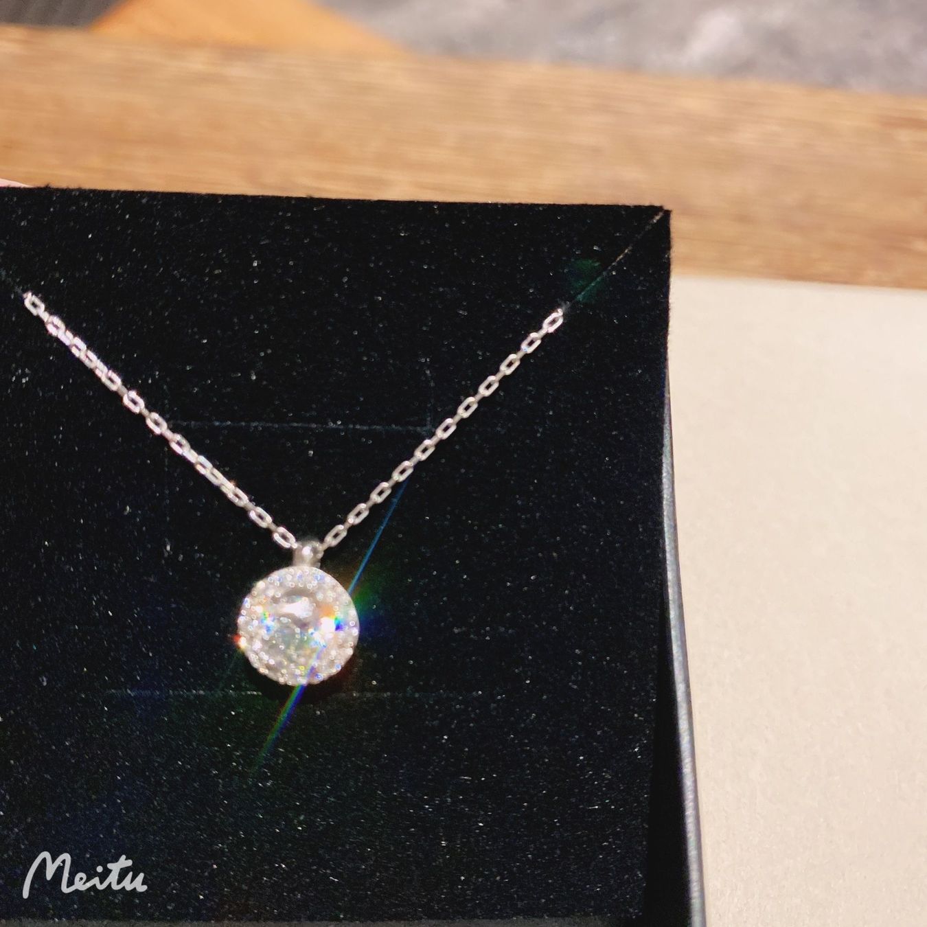 Ketten: Necklace solitaire silver zirconia – Neu und originalverpackt aus Luzern von Sommer_26 2