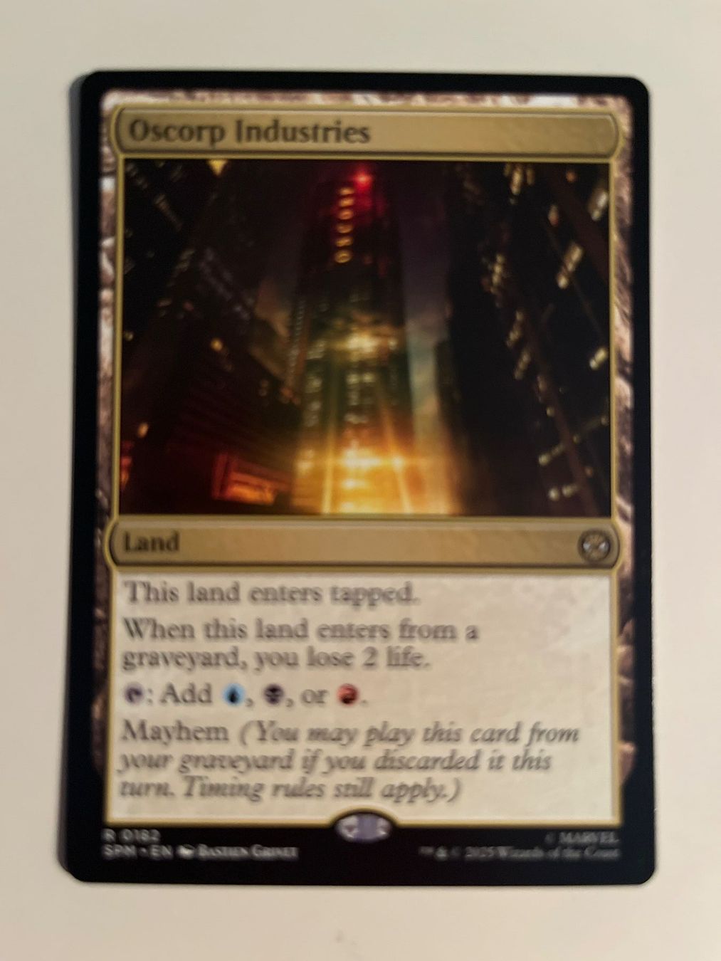 Magic The Gathering Carte collezionabili: 1 x Oscorp Industries - Magic: The Gathering - MtG – Usato da Kriens venduto da Shadi1980