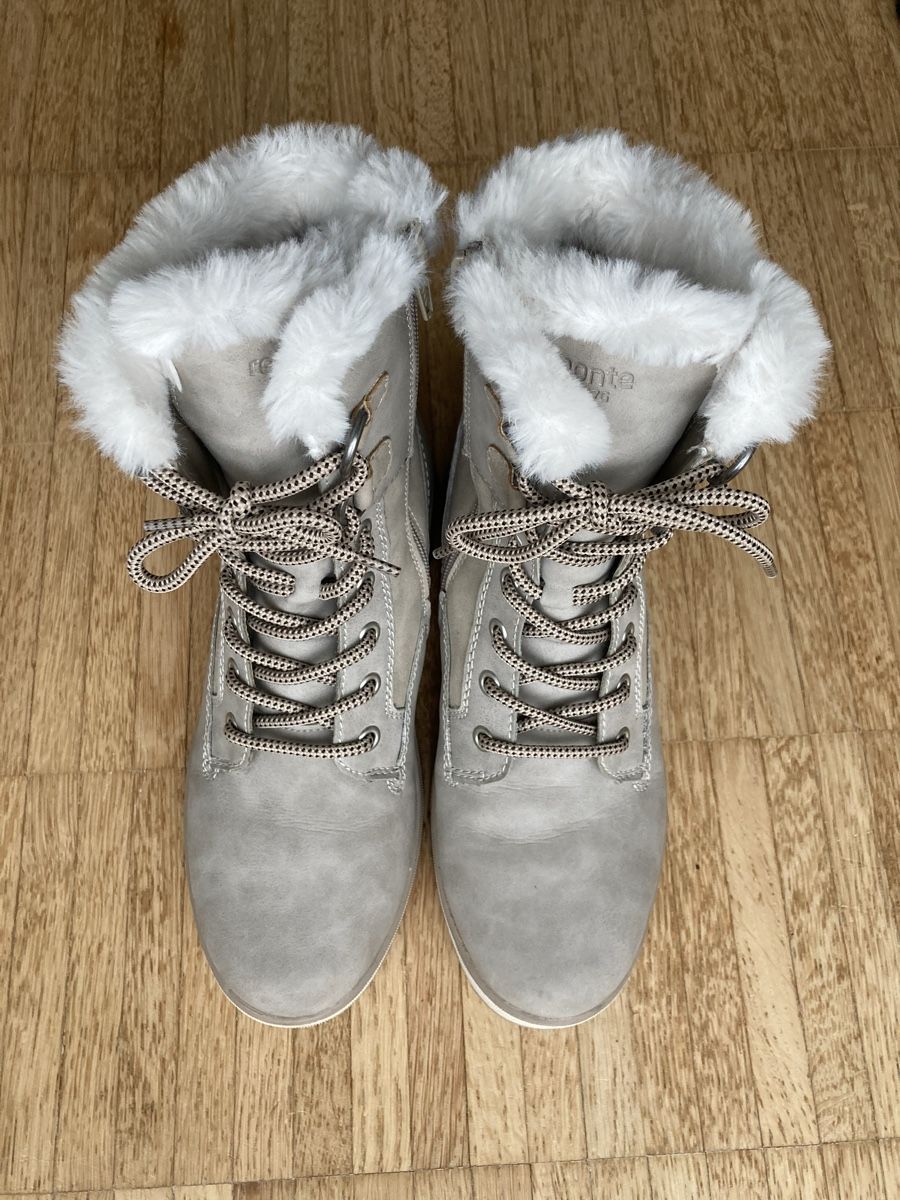 Scarpe da donna: Remonte Snowboot/Winterstiefel - gris, Grösse 37/38 – Nuovo (secondo la descrizione) da Nürensdorf venduto da salut 3
