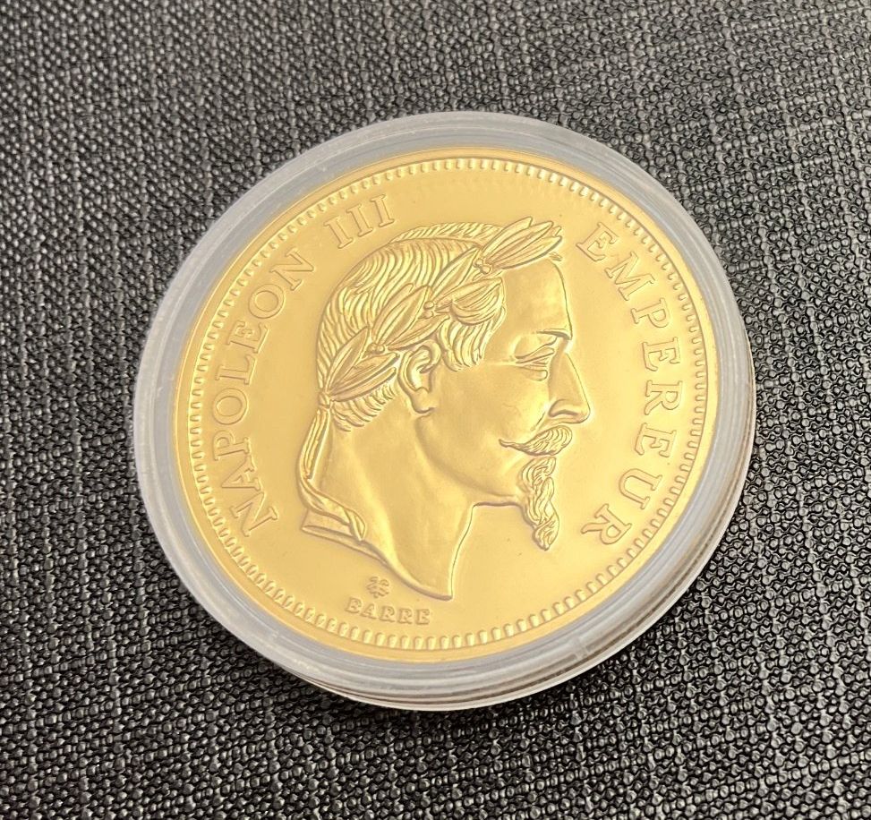 Alle Münzen: 100 Francs 1870 Nummer: 02886 von 9999 – Gebraucht aus Emmenbrücke von inf_9dkq 1