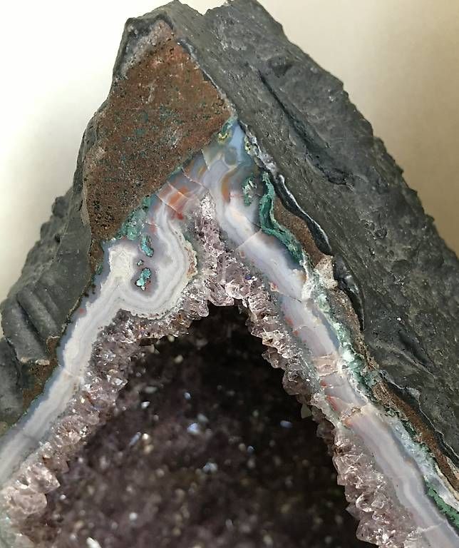 Minerali & Pietre curative: géode d'améthyste env. 21kg – Usato da Vevey venduto da zabounetta 4