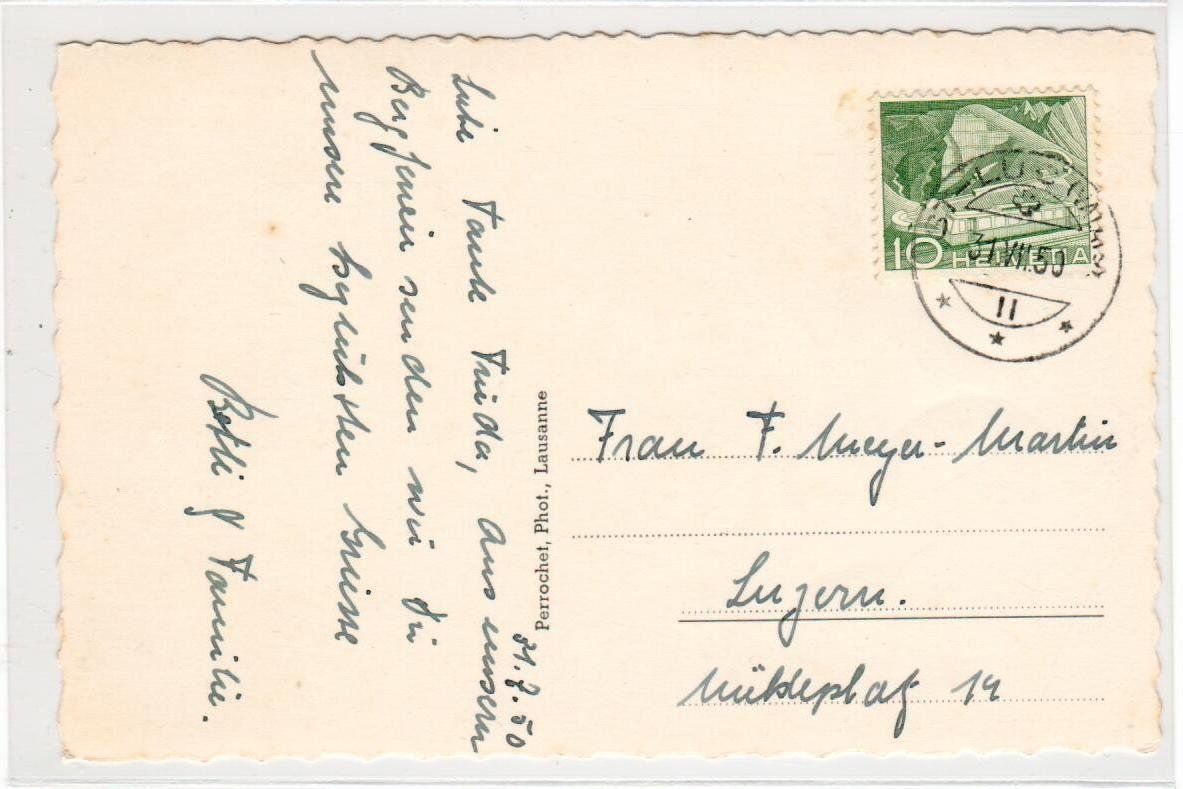 Cartoline postali: St. Luc et Massif du Rawil – Usato da Wolhusen venduto da Curver9 1