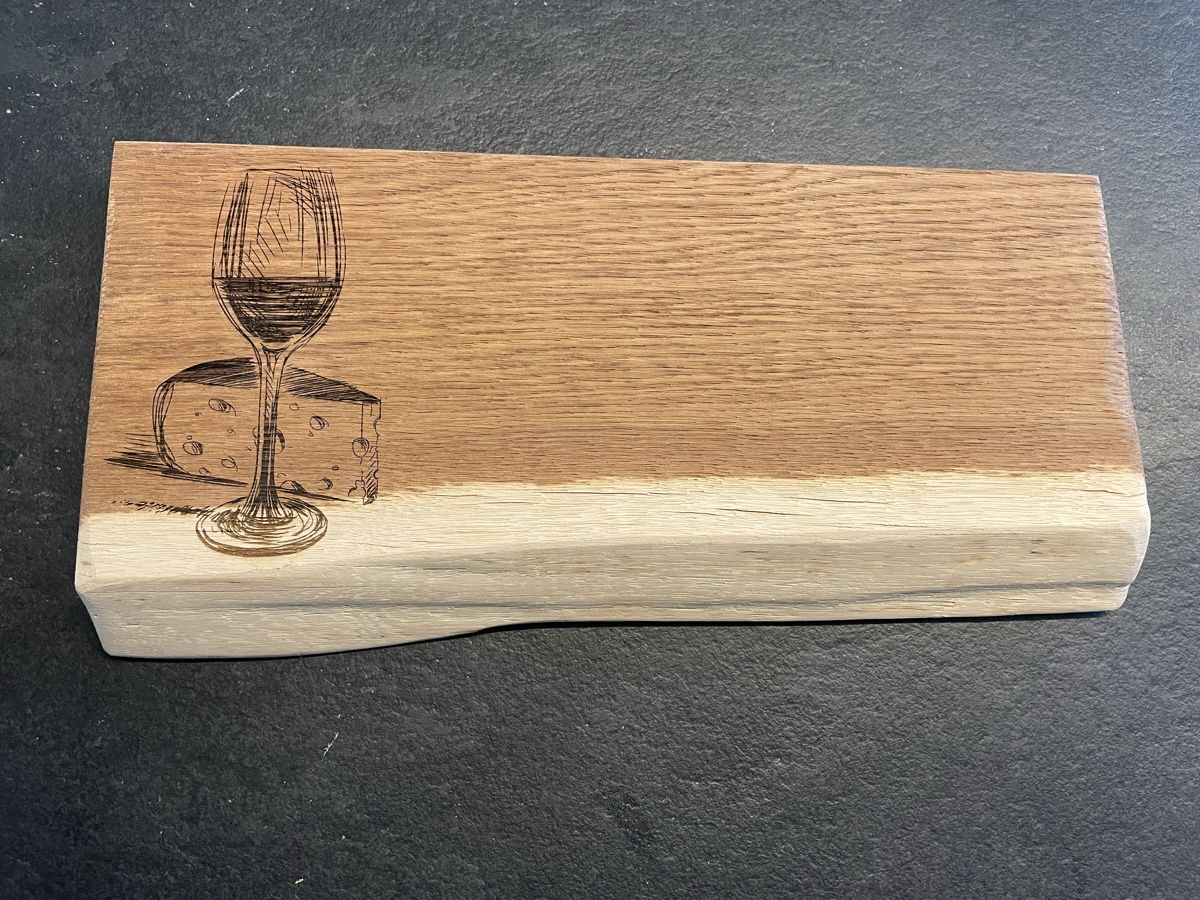 Articoli in legno: Rustikales Eichenholz Schneidebrett / Servierbrett – Nuovo (secondo la descrizione) da Sutz venduto da mtechcab 1