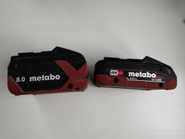 Metabo LiHDX 18V Akkus 2 Stk. Der Grosse ist NEU!!