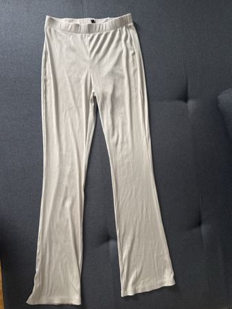 Ripp-Hosen beige Grösse M neuwertig