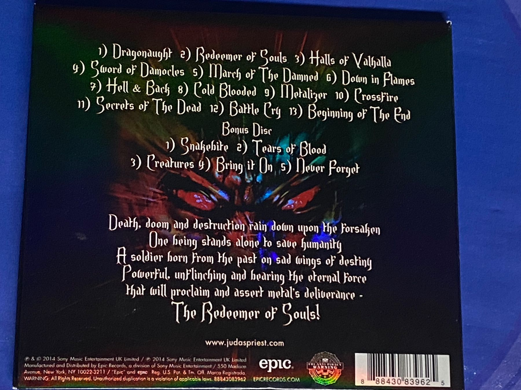 CDs: Judas Priest – Gebraucht aus Muri b. Bern von AdidasCollector 1
