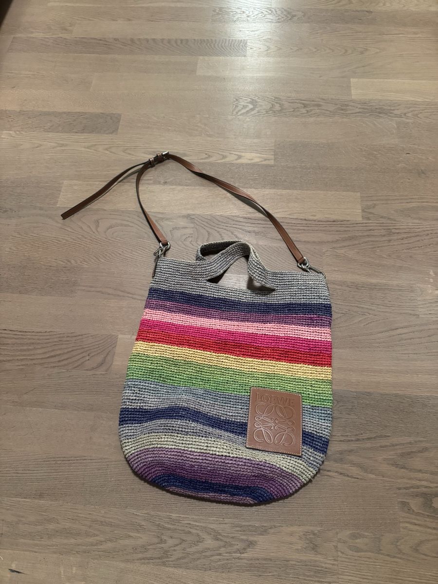 Loewe Borse da donna: Loewe Rainbow Raffia Bag – Usato da Küsnacht ZH venduto da Zafsa