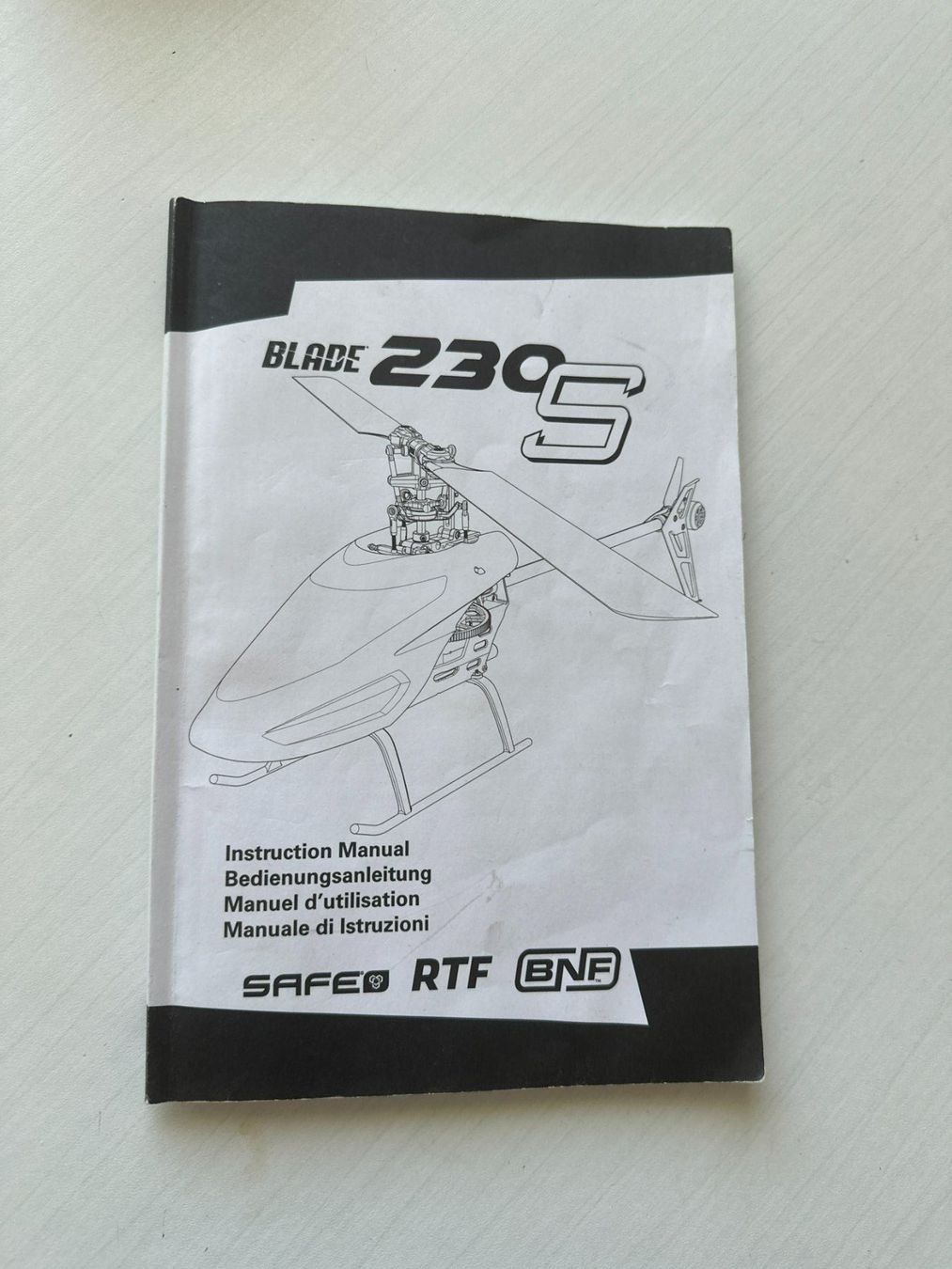Blade Modellismo RC: Heli Blade 230S BNF mit SAFE – Usato da Wohlen AG venduto da opavonlukas 8