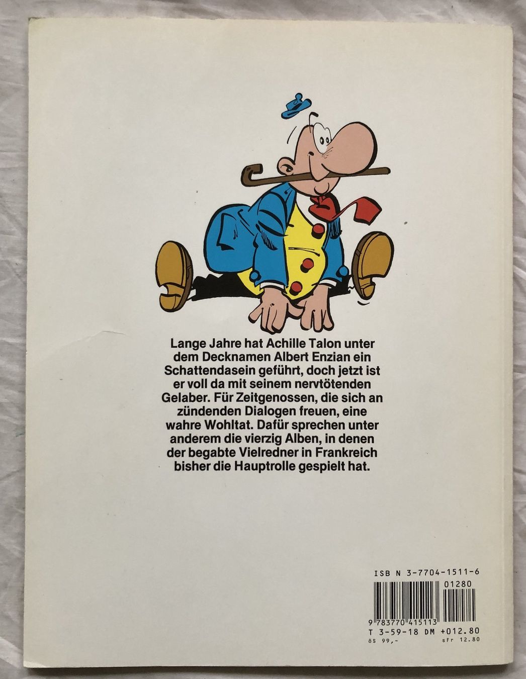 Fumetti: Achille Talon - Band 1 - Die Nervensäge – Usato da Schaffhausen venduto da durruti 4