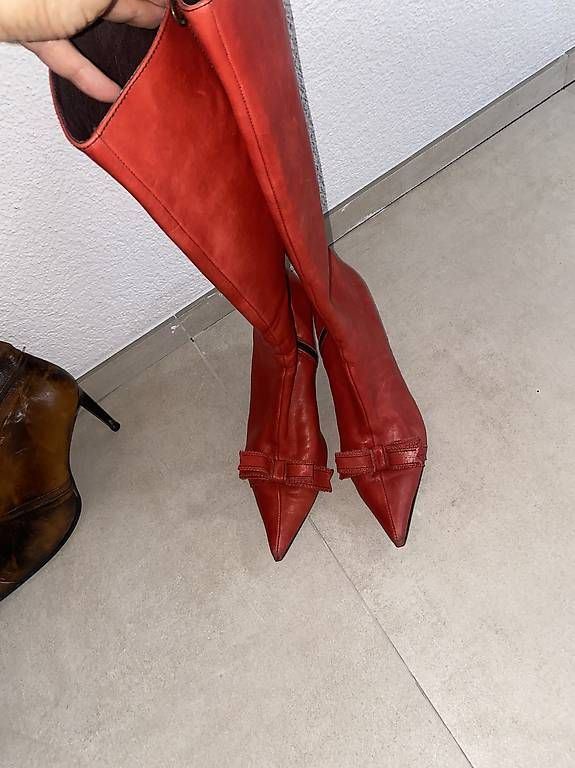 Scarpe da donna: Stiefel echt Leder weich und modisch  – Usato da Biel/Bienne venduto da djadobaba 2
