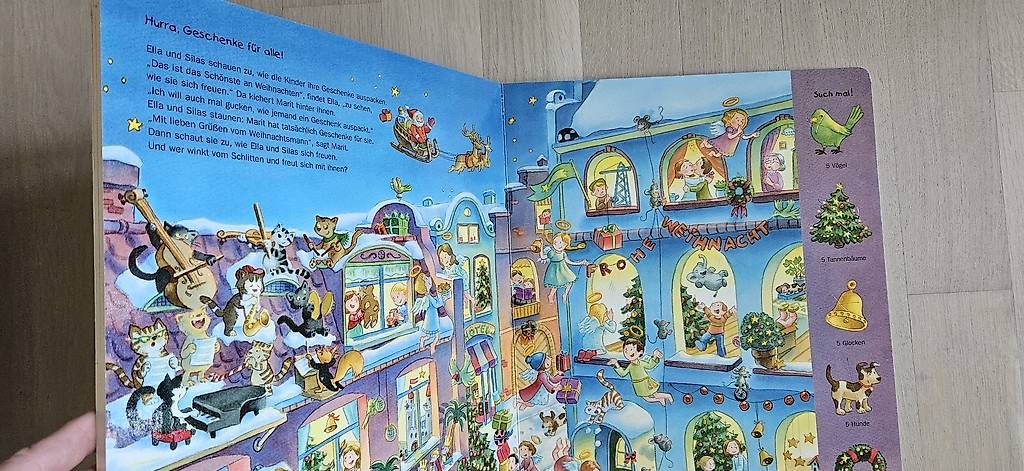 Libri: Wenn es wieder Weihnacht wird Wimmelbuch – Usato da Baden venduto da Boomer76 1