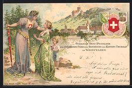 Weinfelden, Fest-Postkarte zur 100 jähr