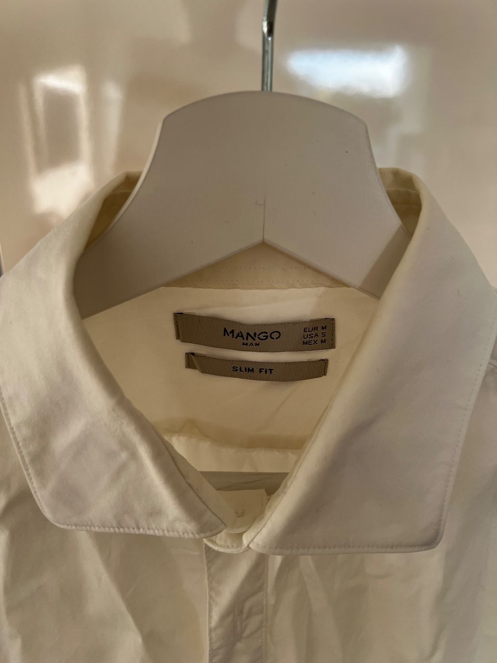Mango Camicie: Weisses Hemd Mango – Usato da Oberwil-Lieli venduto da Jo-Ke 1