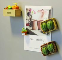 2er Set Mini Wassermelonen Kühlschrankmagnete
