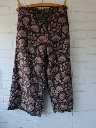 Hand block quilted pajama organic cotton
