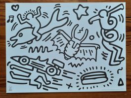 Das unglaubliche Universum Keith Haring  Var. 6 letztes Ex.