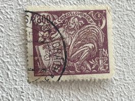 Ceskoslovensko Briefmarke