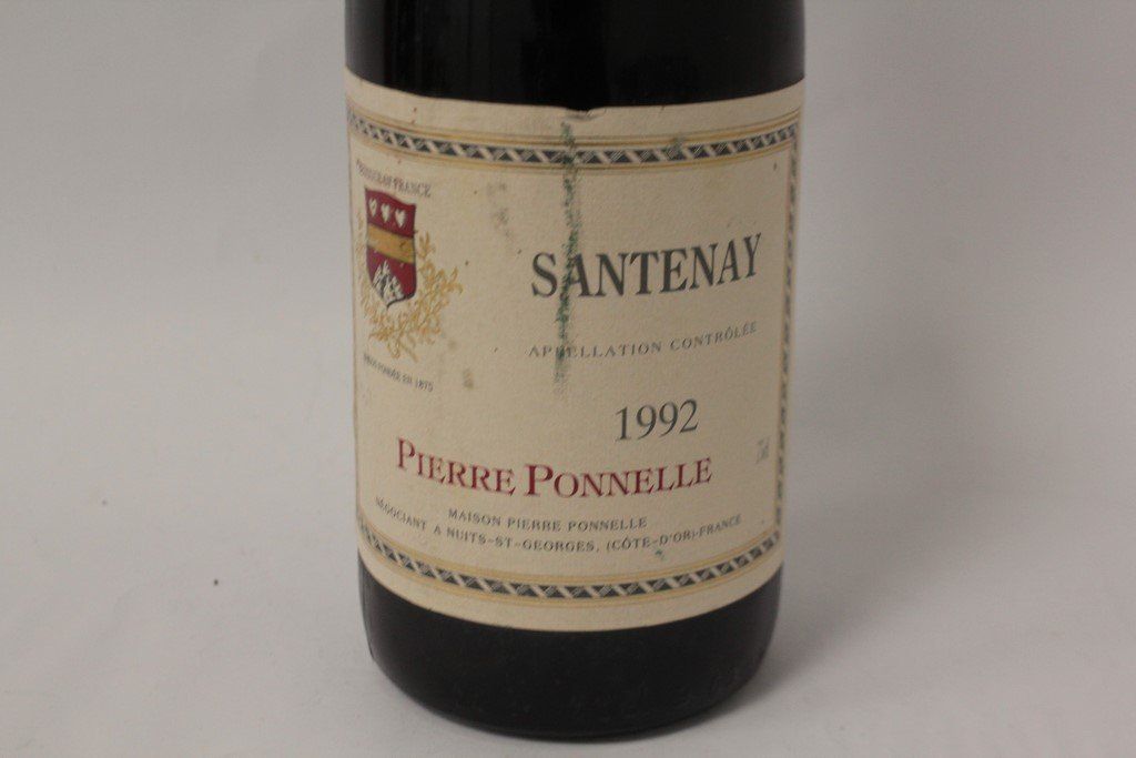 Wein: Vin Santenay Pierre Fontinelle 1992 – Gebraucht aus Vandoeuvres von Dom-Tom 1