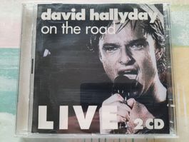 Cd David Hallyday - On the road - Live 