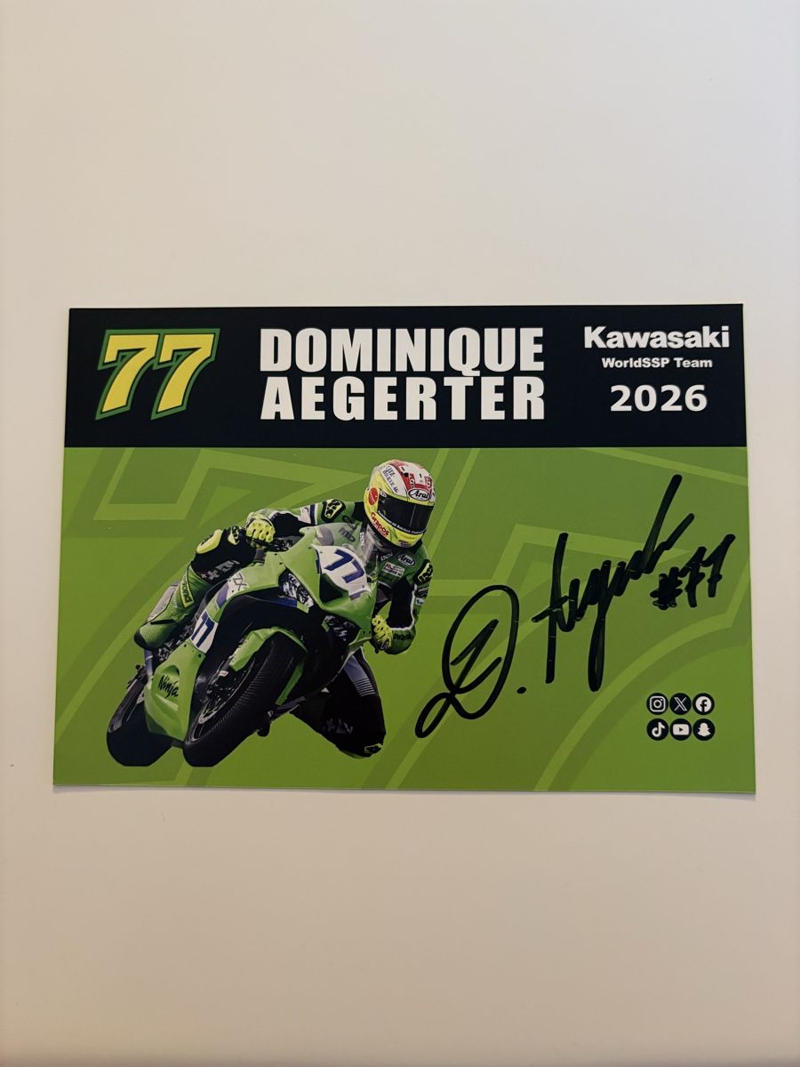 Autographes: Dominique Aegerter Original Autogramm – D'occasion à niederbipp par LaHabana1