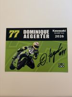 Dominique Aegerter Original Autogramm
