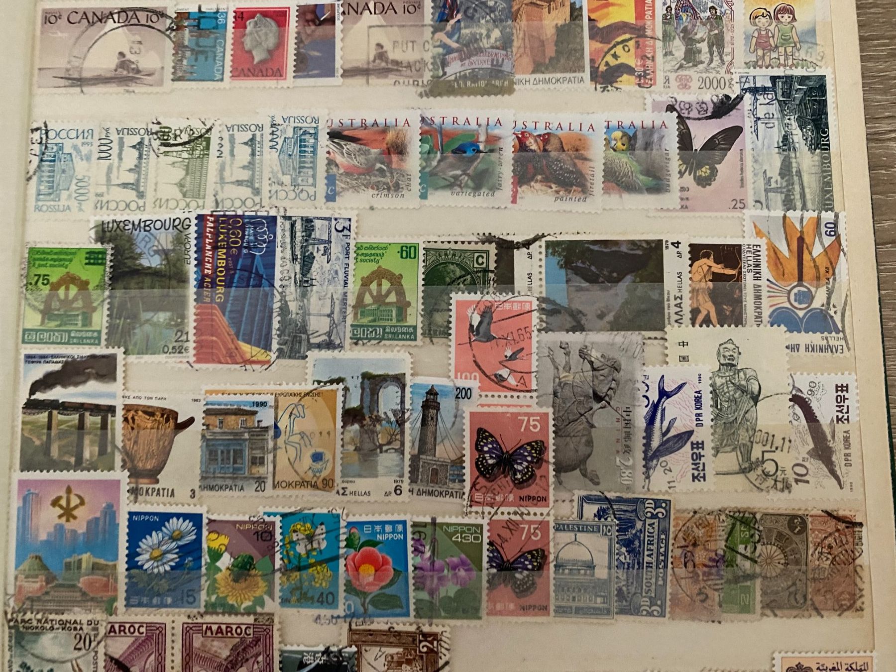 Tutti i francobolli: Briefmarken Sammlung Welt gebraucht 80 stuck – Usato da matten b. interlaken venduto da jfran17 4