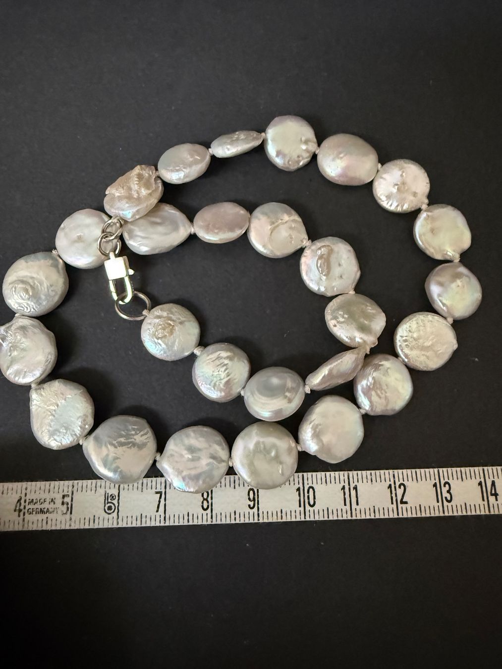 Catenine: Echte Perlen Kette mit Silber Verschluss 925 – Usato da Spiegel b. Bern venduto da Rogger72 5