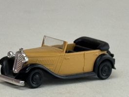 VE1- Brekina Wanderer Cabriolet beige /schwarz