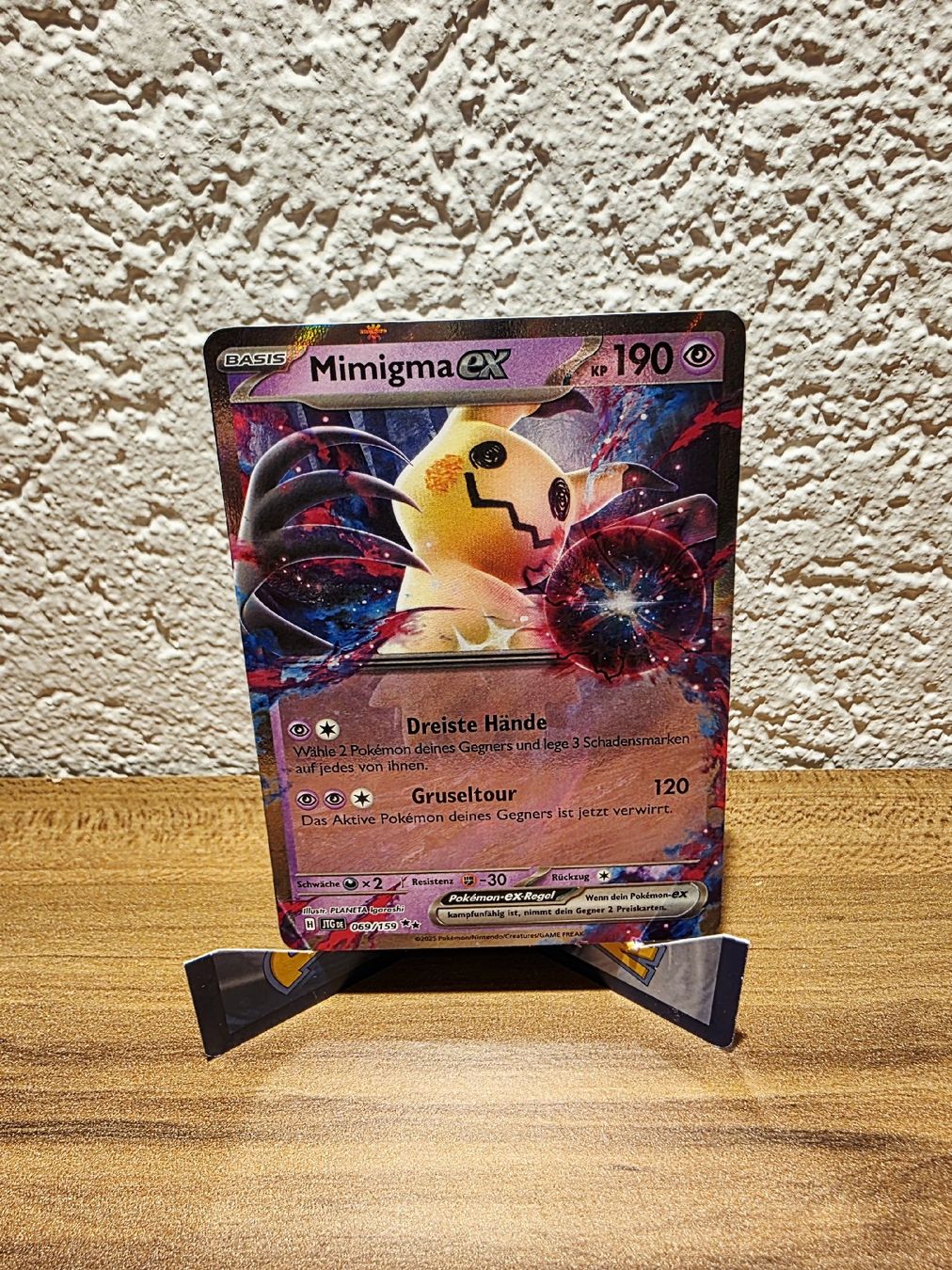 Pokémon Carte collezionabili: Mimigma EX 069/159 Reisegefährten  – Nuovo (secondo la descrizione) da Turin (Salins) venduto da Meeelll01