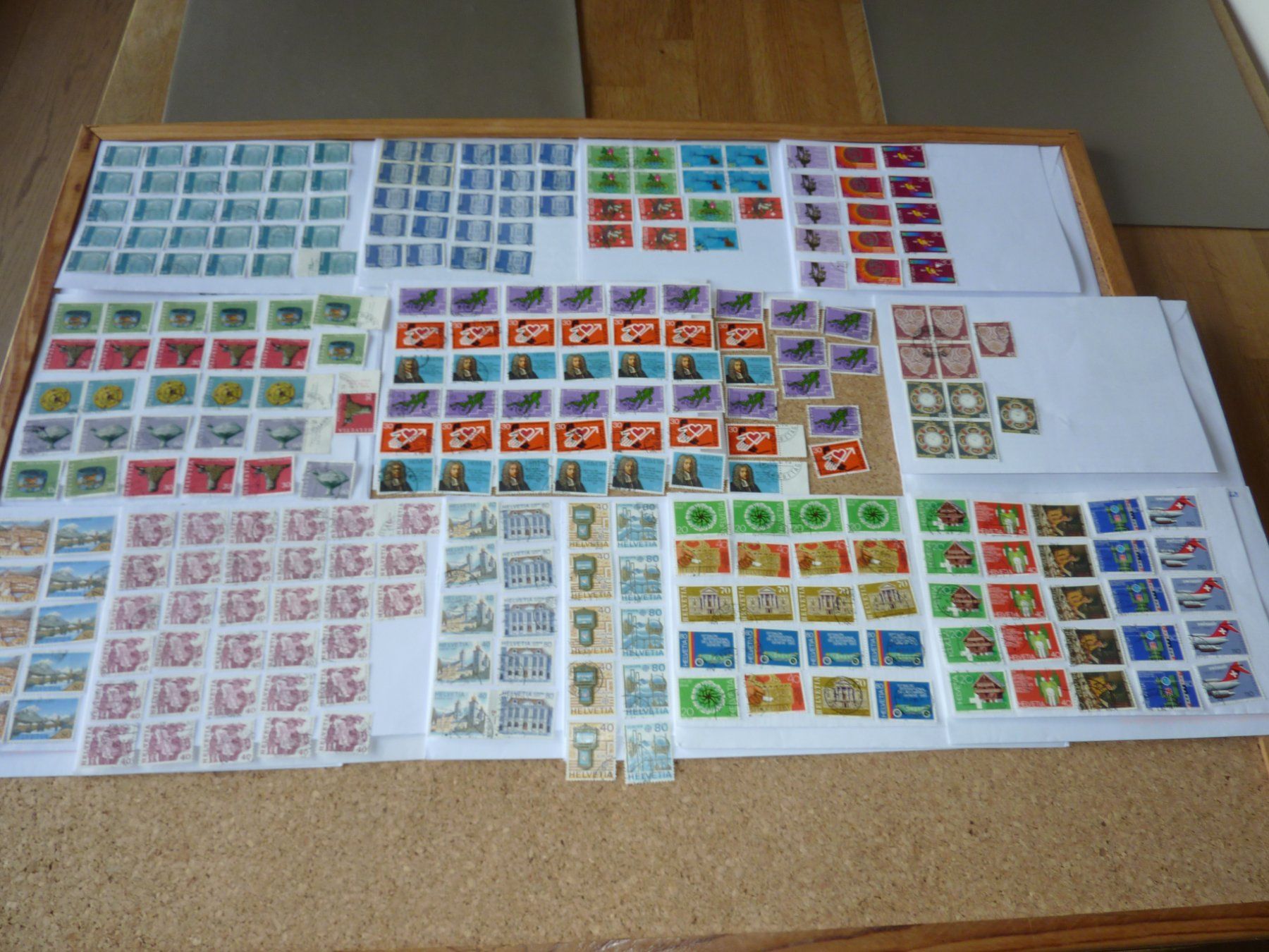 Alle Briefmarken: Schweizer Briefmarken 1500 Stück gestempelt – Gebraucht aus Chur von algin 4