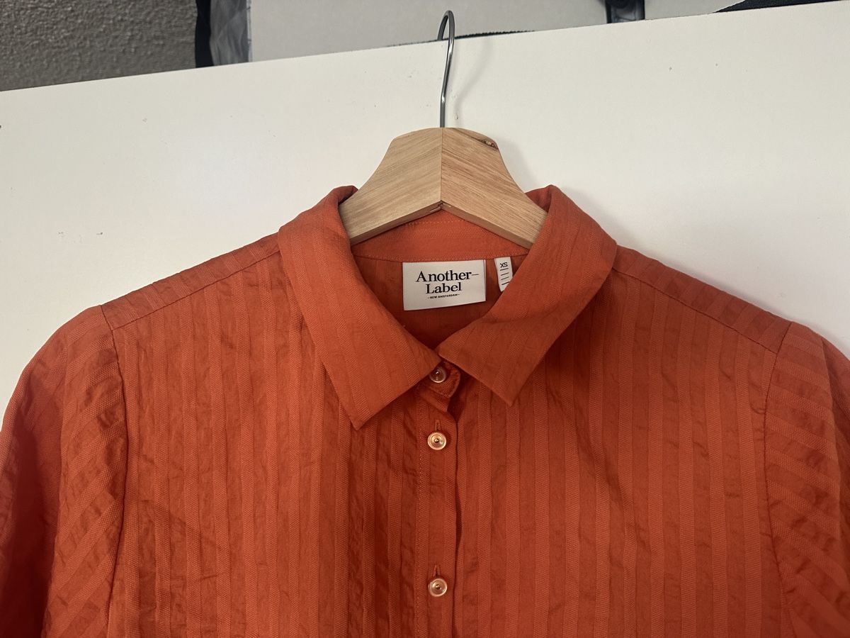 Blusen: Shirt / Bluse Another Label kurzarm orange Grösse M – Neu (gemäss Beschreibung) aus Guttannen von lalene 1