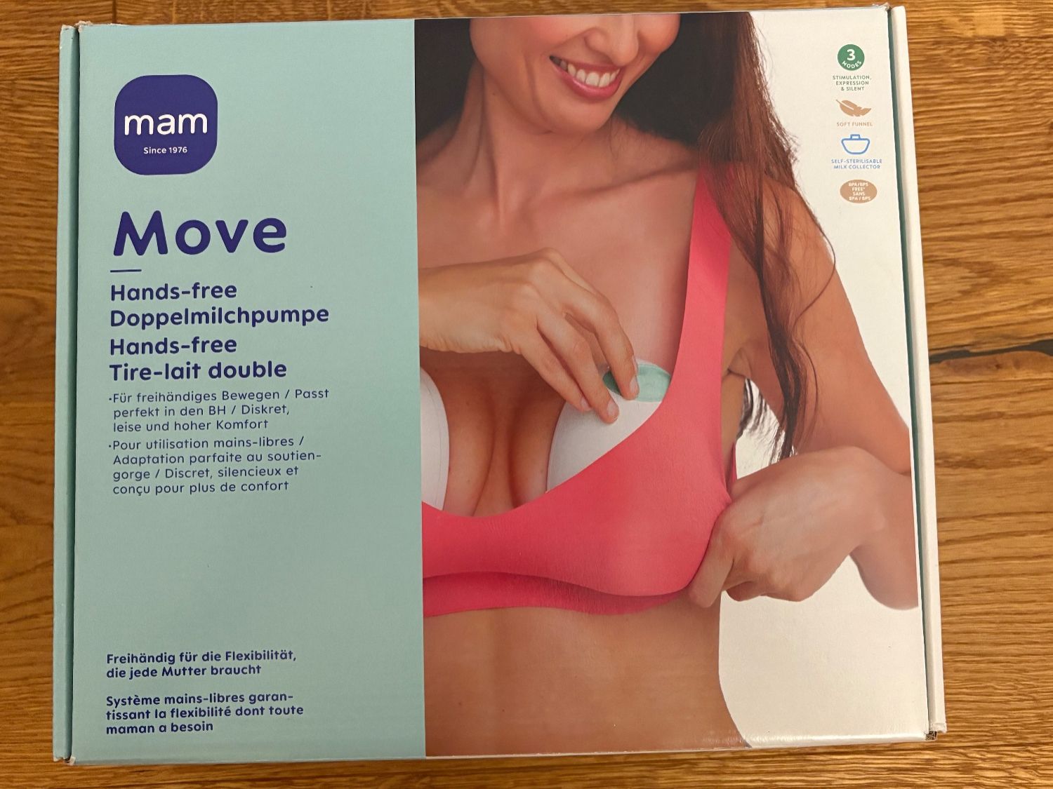 Mam Accessori per l’allattamento: MAM Move Doppelmilchpumpe – Usato da Olten venduto da sim_r5hx