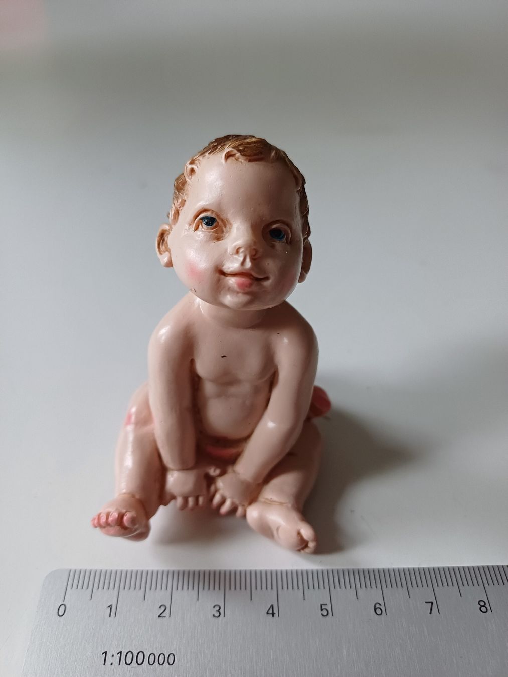 Figuren: A. Lucchesi handbemalt, Baby Figur – Gebraucht aus Zürich von Avocadokern 2