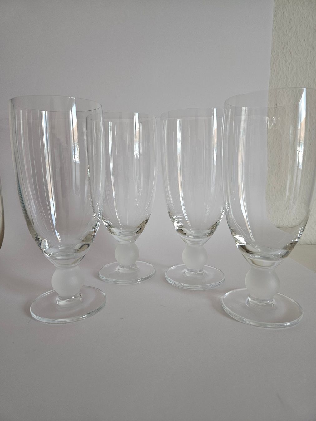 Verres: 4 Eiskaffee-Gläser mit Löffel – D'occasion à Basel par bea_cs7h 2