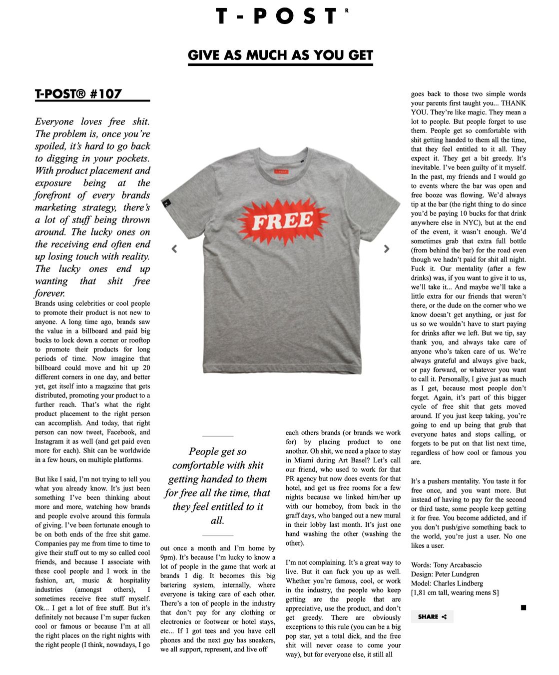 T-Shirts: T-post.com Special T-Shirts mit Background - Grösse M – Neu (gemäss Beschreibung) aus Münsingen von Omasaki