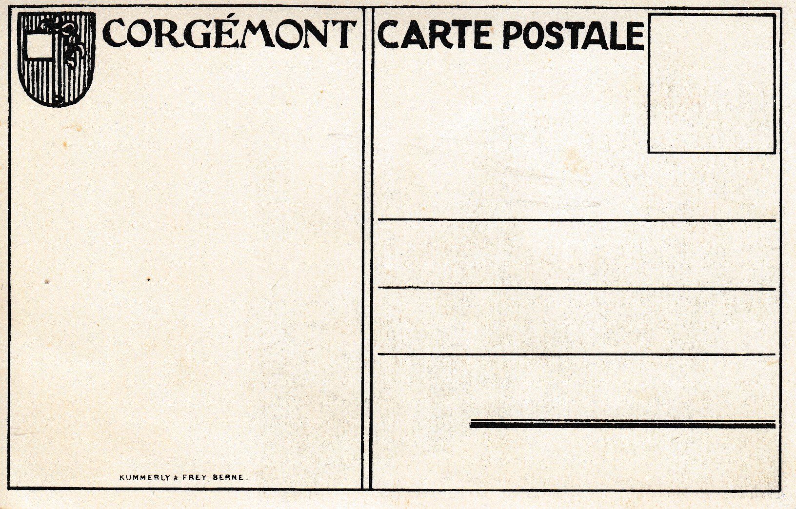 Ansichtskarten: Corgémont   BE – Gebraucht aus Brig von Valcards54 1
