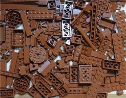 LEGO 150 Verschiedene Braune Teile -D41