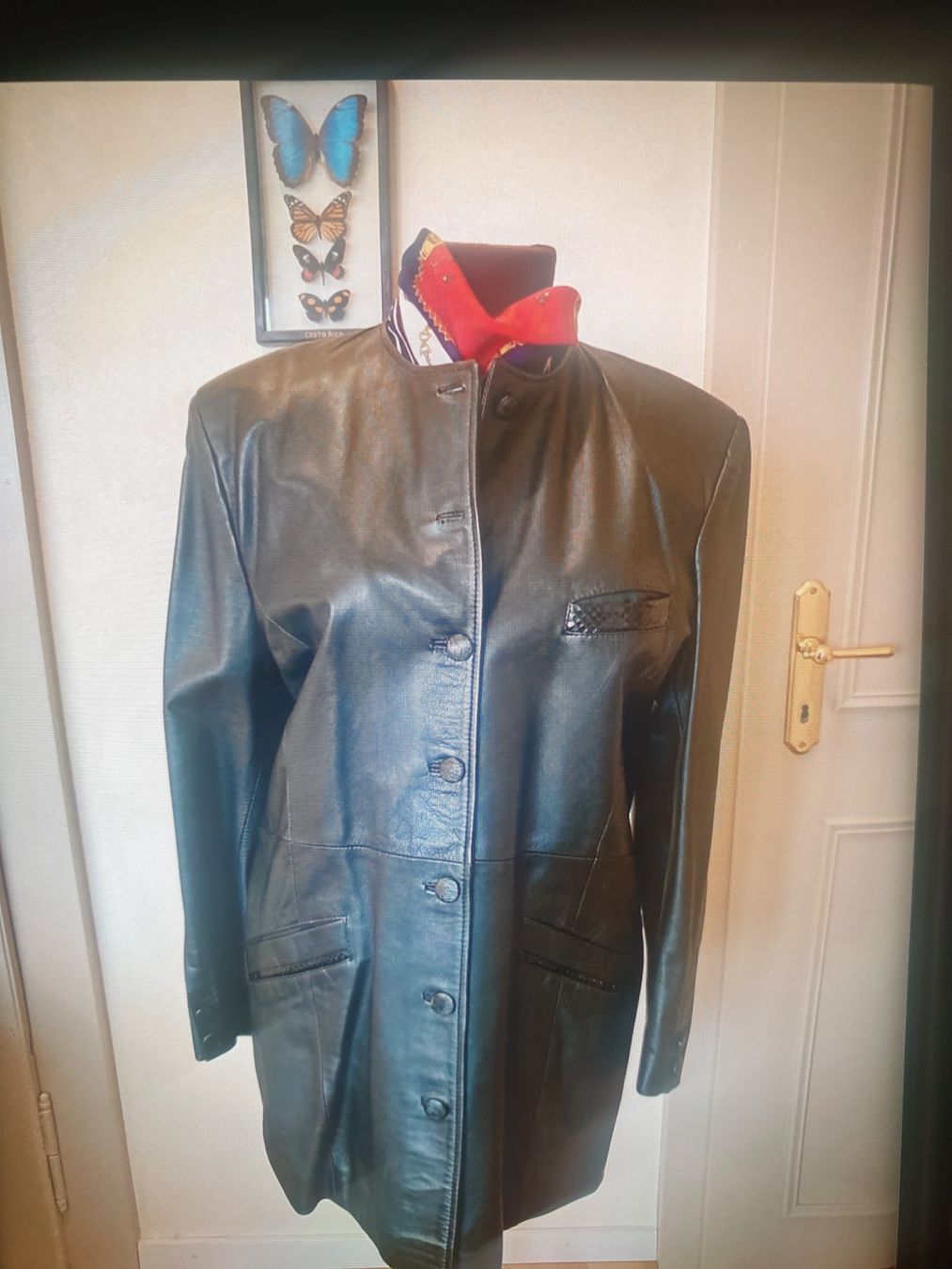 Vestes: Veste en cuir – D'occasion à Fribourg par mal_8zjh 4