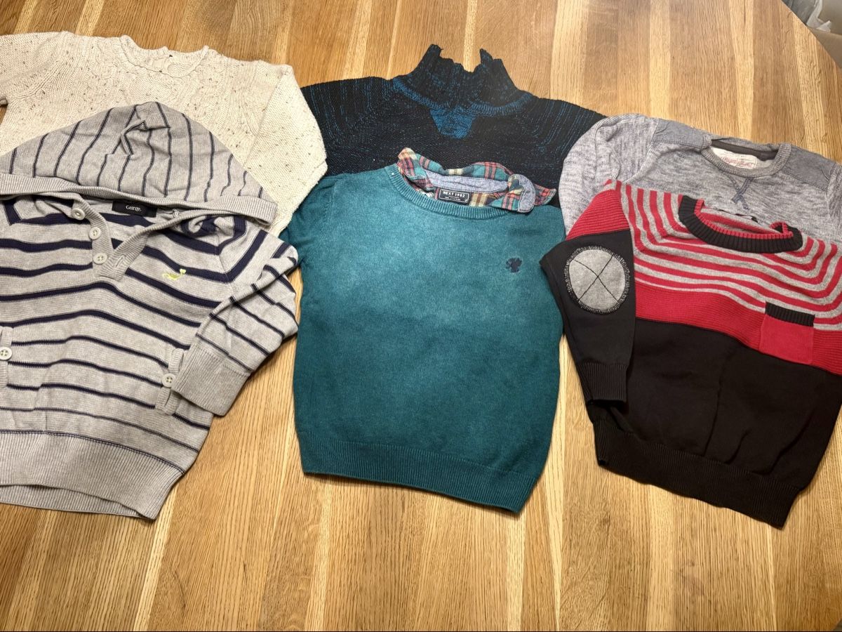 Next Lotti & Set di vestiti: 6 Boys' Sweaters – Usato da Bülach venduto da dan_7scp