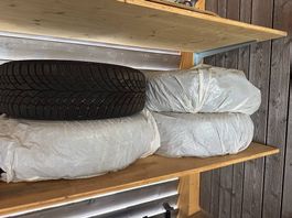 Winterräder Continental 205/55 R16 neuwertig VW Audi Skoda